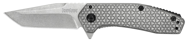Picture of Kershaw Cathode Folding Knife, Assisted Open, Stonewashed Finish, Stainless Steel Handle