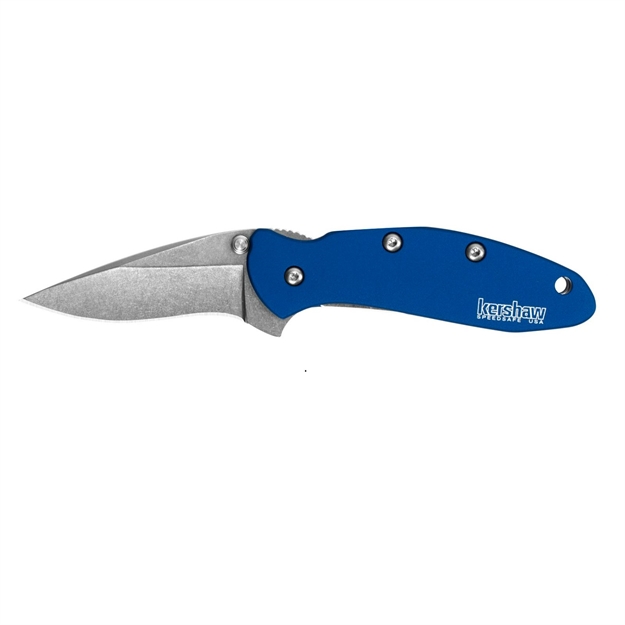 Picture of Kershaw Chive Assisted 1.9In Blade Navy Blue Aluminum Handle