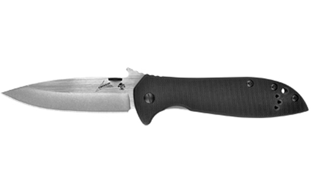 Picture of Kershaw Emerson Cqc-4Kxl D2 Folding Knife, Manual Opening, Thumb Stud, 3.9" Blade, G10/410 SS Handle 6055D2