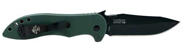 Picture of Kershaw Emerson Cqc-5K 3" Blade Folding Knife, Wave Shape/Thumb Disk Opening 6074OLBLK