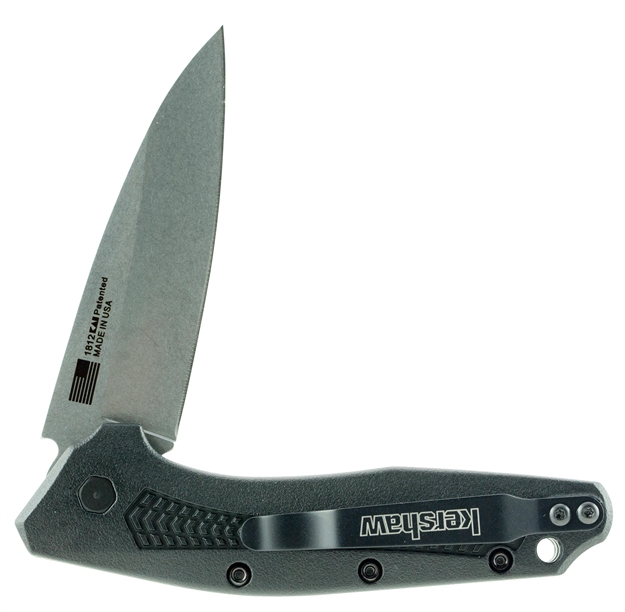 Picture of Kershaw Dividend 3" Pln Stnwash Blk