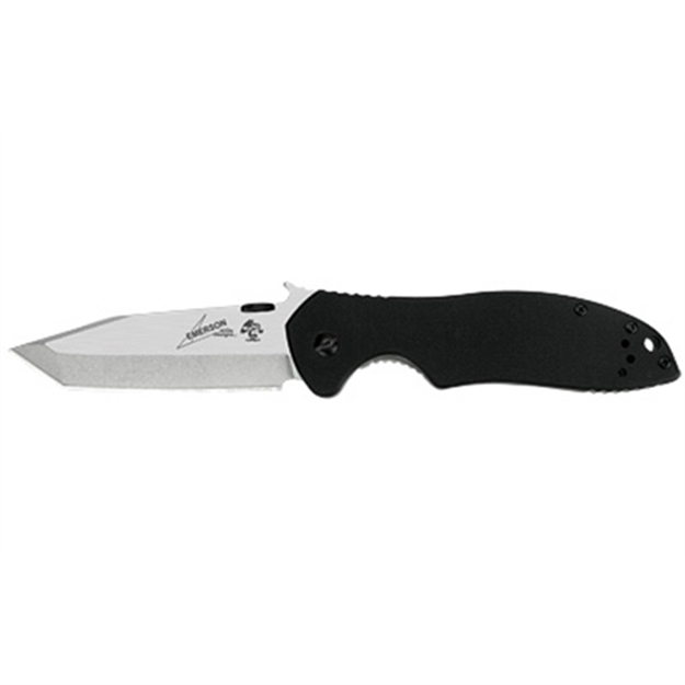 Picture of  Kershaw 6034T Cqc 7K 3.25" Folding American Tanto Plain Satin/Stonewashed 8Cr14mov SS Blade Bead Blasted/Black G10/Ss Handle Includes Pocket Clip