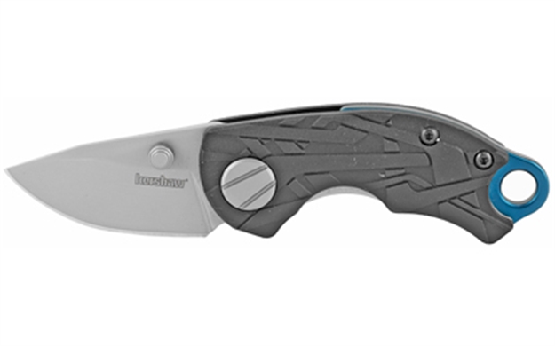 Picture of Kershaw Aftereffect Manual Opening, 4.75", Bead-Blasted Steel Finish, Nylon Handle, Single Position Deep Carry Pocket Clip 1180