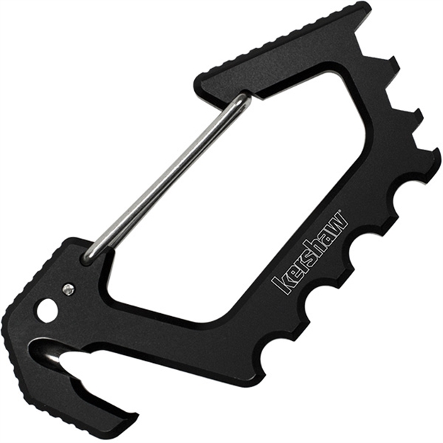 Picture of Kershaw Jens Carabiner Multi-Tool Black 3.625 IN Overall