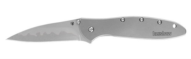 Picture of Kershaw Leek Assisted Opening Folding Knife, 3" Composite Blade, Stainless Handle 1660CB