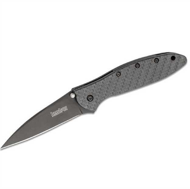 Picture of Kershaw Leek Assisted 3 IN Black Blade Glow IN The Dark