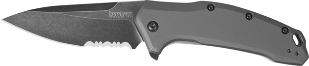 Picture of Kershaw Link 3.25" Gry Alum Blkwsh S