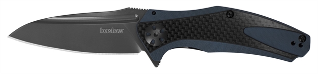 Picture of Kershaw Natrix Folding Knife, Assisted Openig,  Pvd Coated 3" Blade, Blue G10 Pvd Coated Handle Box