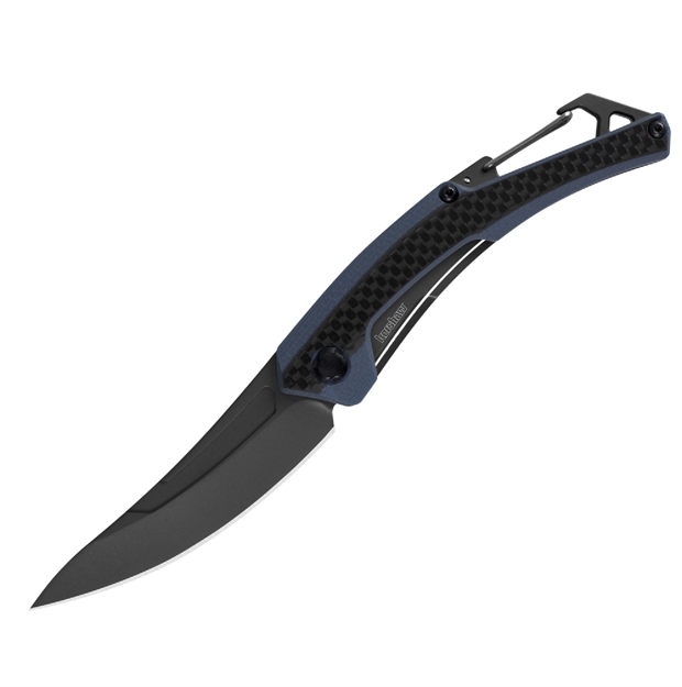 Picture of Kershaw Reverb XL Folder 3In Black Blade Carbon Fiber Handle