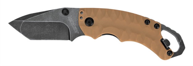 Picture of Kershaw Shuffle Multifunction Folding Knife, 2.25" Tanto Blade, Liner Lock, Screw Driver, Bottle Cap Opener, Flat Dark Earth 8750TTANBW
