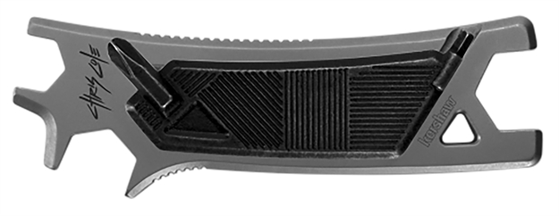 Picture of  Kershaw Sk8toolx Kickflip  Stainless Steel 3.25" Long Silver/Blackwash Coating 3Cr13mov SS Handle