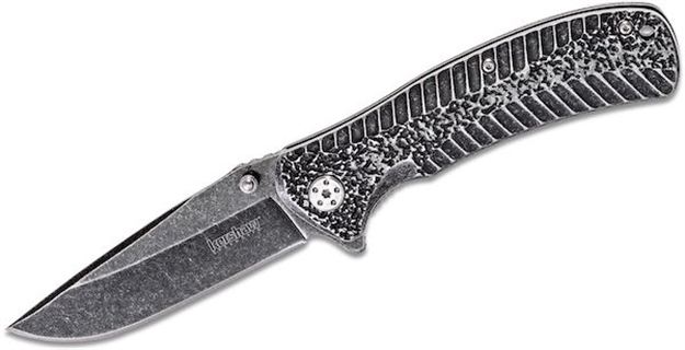 Picture of Kershaw Starter Assisted Opening Folding Knife, Blackwash, 3.5" Blade 1301BW