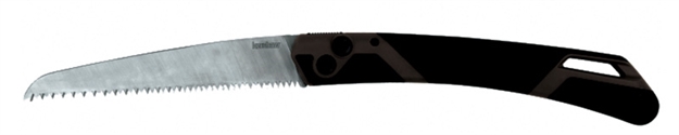 Picture of Kershaw Taskmaster Hand Saw,  7.0" Blade, 15.9" Oal, Push Button Lock,  Textured Rubberized Grip 2556