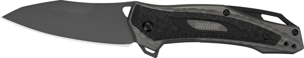 Picture of Kershaw Vedder Assisted Opening Folding Knife, 3.25" Blade,  With Flipper, Frame Lock, Reversible Pocketclip, Laynard Hole