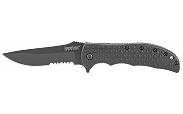 Picture of Kershaw Volt II Assisted Opening Folding Knife, 3.25" Blade, Black Serrated 3650CKTST 087171031477