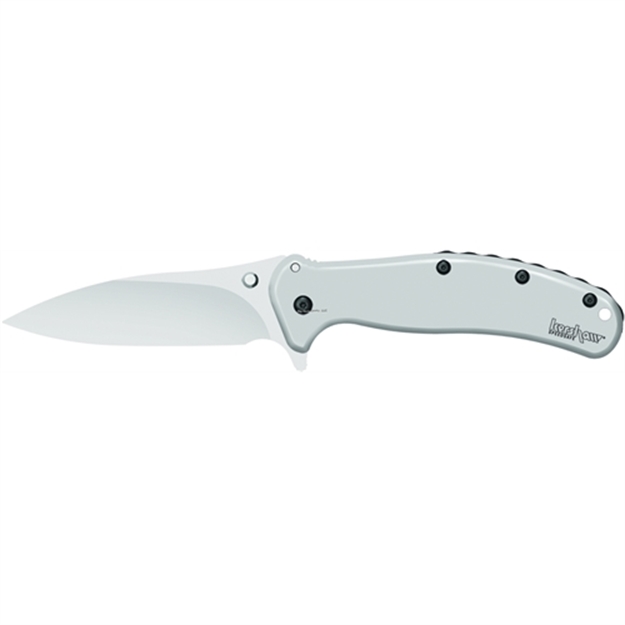 Picture of Kershaw Zing Assisted Opening Folding Knife, 3" Blade, Stainless Steel, Clam