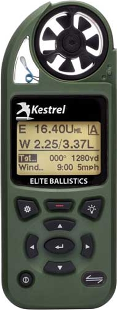 Picture of Kestrel Ballistics 5700 Elite W/Applied Ballistics Olive Drab