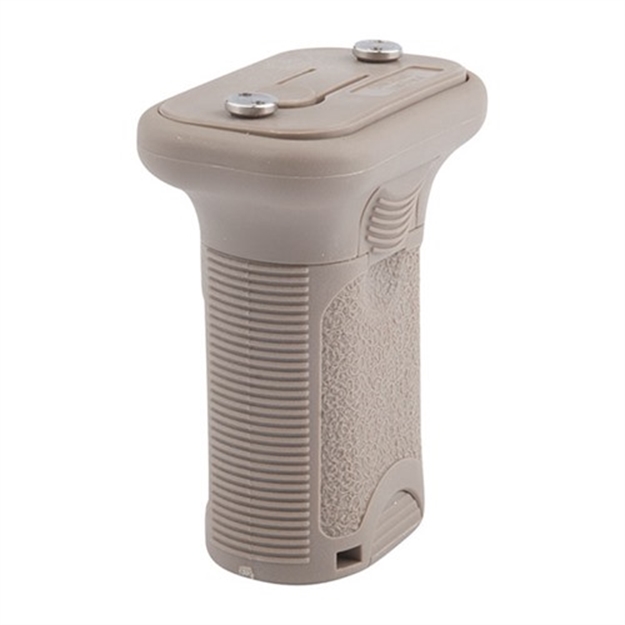 Picture of Bravo Company Vertical Grip Short Fde Fits Keymod Rails BCM-VG-S-KM-FDE