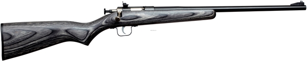 Picture of Keystone Crickett Bolt Action Youth Rifle, 22Wmr, Single Shot, 16.125" Blued Barrel, EZ Loader, Scope Mount, Black Laminate Stock