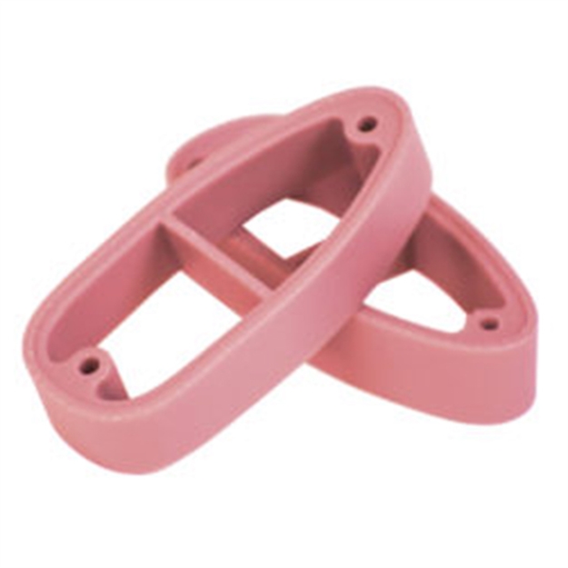 Picture of  Crickett Ksa000008 Lop Spacer Kit  Pink Polymer, Fits Crickett Synthetic Rifles, Kit Includes 2 3/4" Spacers, 2 Long & 2 Short Butt Plate Screws & Instruction Card