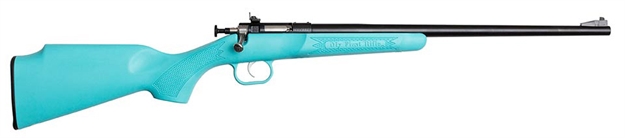 Picture of  Crickett Ksa302 MY First Rifle  22 S/L/Lr Single Shot 16.10" Blued Barrel & Receiver, Blue Synthetic Fixed Stock