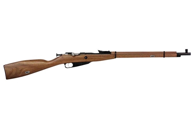 Picture of  Crickett Ksa9130 91/30 Mini  Youth 22 LR 1Rd 20" Blued Barrel & Receiver, Hooded Front/Adjustable Rear Sights, Black Walnut Stock W/11.5" Lop 611613191308