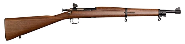 Picture of  Crickett Ksa1903 1903-A3 Mini Youth 22 LR 1Rd 16.50" Black Threaded Barrel, Black Steel Receiver, Wood Fixed Stock 611613019039