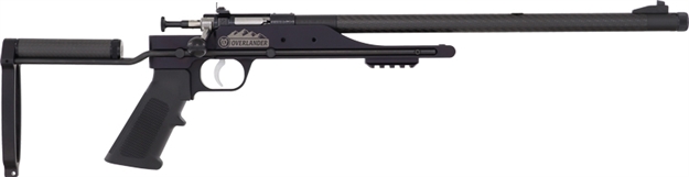 Picture of  Crickett Ksa2190 Precision 6061 Overlander Pack Rifle 22 LR Single Shot 16.12" Carbon Fiber Threaded Barrel, Black Anodized Picatinny Rail Aluminum Receiver, Aluminum/Carbon Fiber Adjustable Skeletoni 611613021902