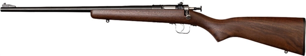 Picture of  Crickett Ksa2238lh MY First Rifle Gen2 22 S/L/Lr Single Shot 16.10" Stainless Steel Barrel & Receiver, American Walnut Fixed Stock, EZ Loader, Left Hand 611613122388