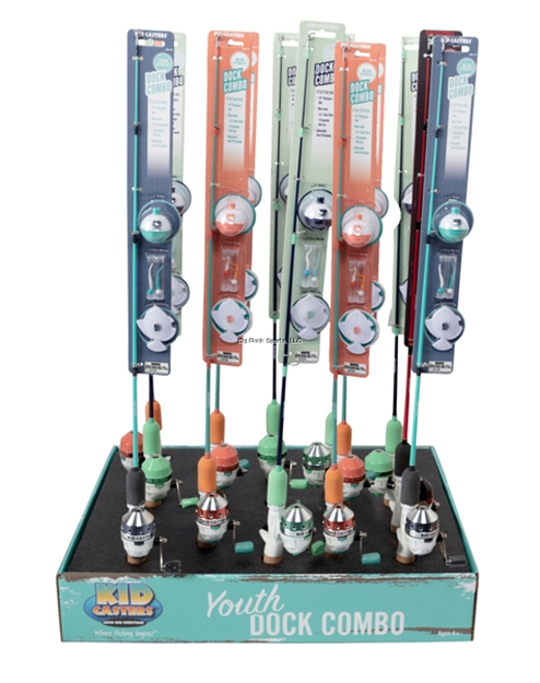 Picture of Kid Casters 24 Unit Dock Combo Pdq: 8Blue/8Pink/8Green