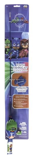 Picture of Kid Casters PJ Masks 29.5" Medium Action Rod, 3.1:1 Gear Ratio, Practice Casting Plug