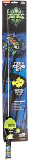 Picture of Kid Casters Regular Fishing Kit, 3.1:1 Gear Ratio, Practice Casting Plug Tmntreg17