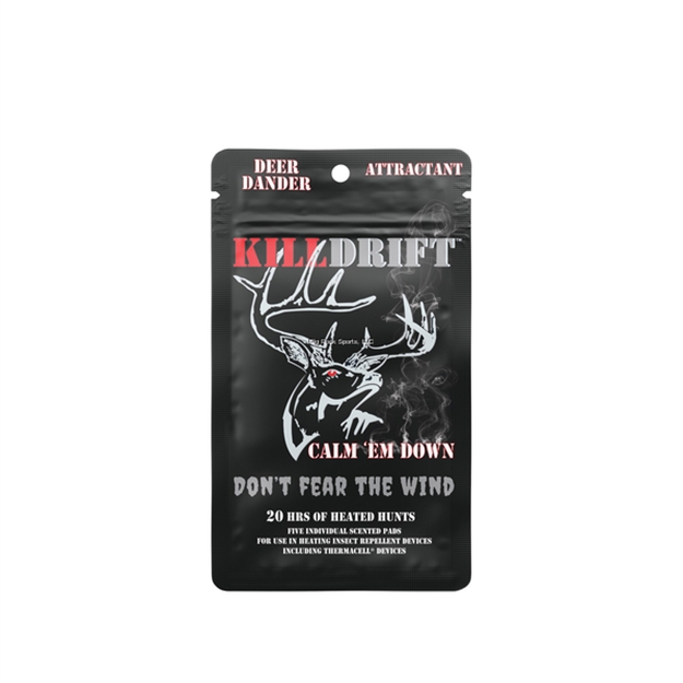 Picture of Killdrift Calm 'Em Down - Deer Dander Attractant,  Heating Scent Pad For Use IN Existing Heating Insect Repellant Device