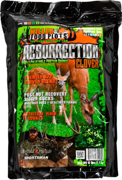 Picture of Killer Food Plots Food Plots Resurrection Clover 1/2 Acre 6Lbs