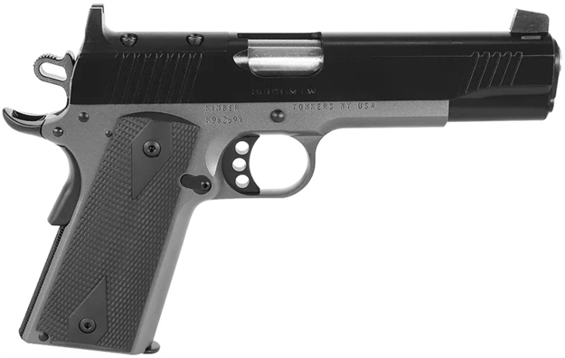 Picture of  Kimber Mfg.,Inc 3000458 Custom LW Shadow Ghost OR Tfs 45 Acp 8+1 5" Black Match Grade Kimpro Black Optic Ready Stainless Slide Kimpro Gray F/S Rubber Grip Crimson Trace Urban Camouflage Grip 669278304588