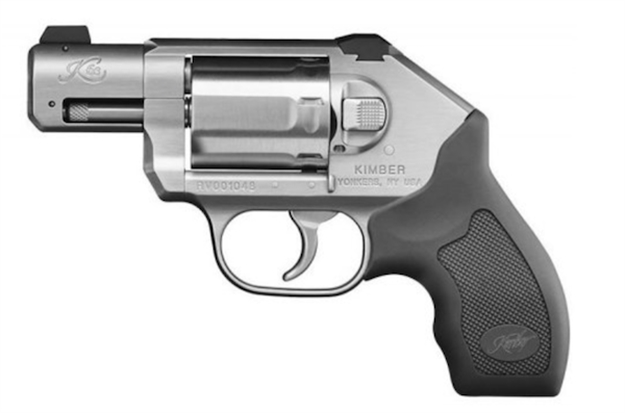 Picture of Kimber Mfg, Inc 3400010 K6s  357 Mag 6 Shot 2" Brushed Stainless Steel Barrel, Brushed Stainless Stainless Steel Frame Black Rubber/Kimber Logo Grip Concealed Hammer KIM3400010 669278340104