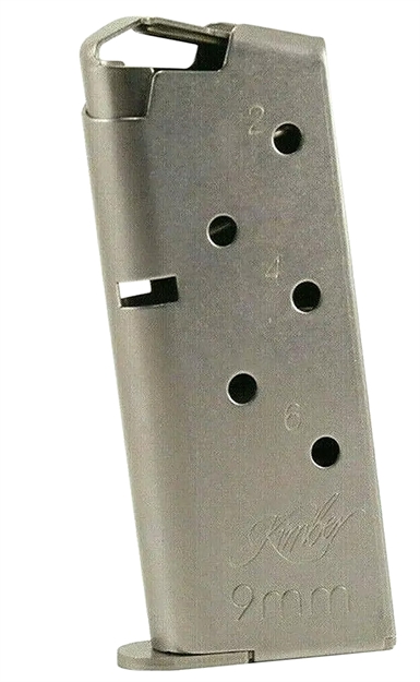 Picture of  Kimber Mfg, Inc 1200846A Micro 9  6Rd Flush Fit 9Mm Luger Silver Stainless Steel 669278128467