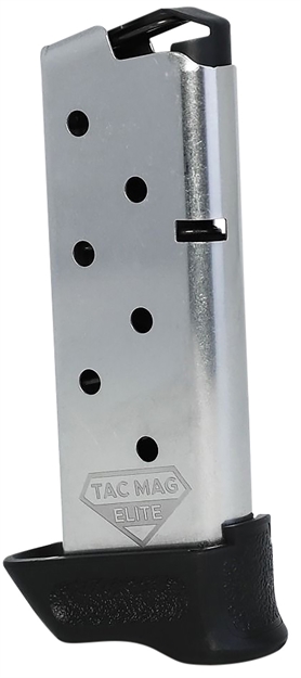 Picture of  Kimber Mfg, Inc 1200851A Micro 9 Tac-Mag 7Rd Extended 9Mm Luger Silver