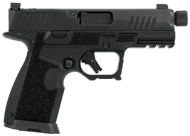 Picture of Kimber Mfg.,Inc 3800018 R7 Mako Carbon Compact Tfs OR 9Mm 15+1 4.42" Fnc Stainless Steel Slide Molded Stippling Interchangeable Modular Backstrap Grip 3800017