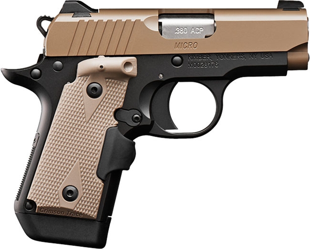 Picture of Kimber Micro Desert Tan 380Acp 2.75 NS KIM3300209
