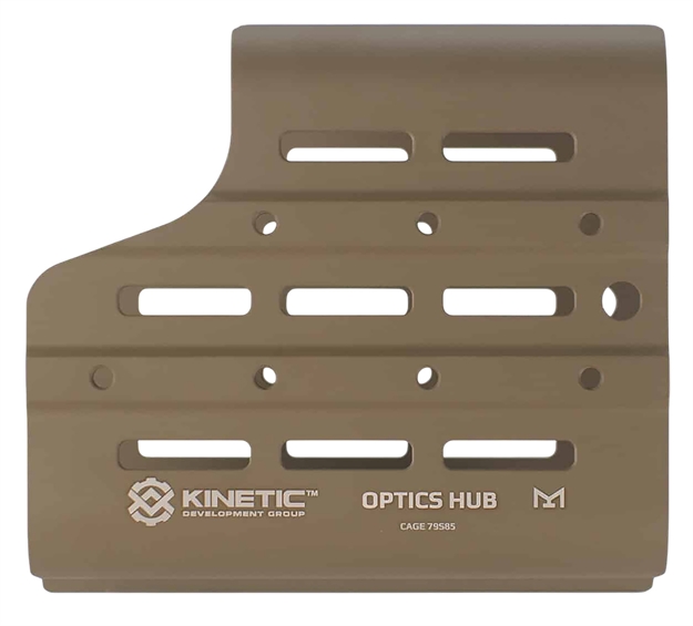 Picture of  Kinetic Development Group Msh5-110 Optics Hub Spotting Scope Case Flat Dark Earth Aluminum