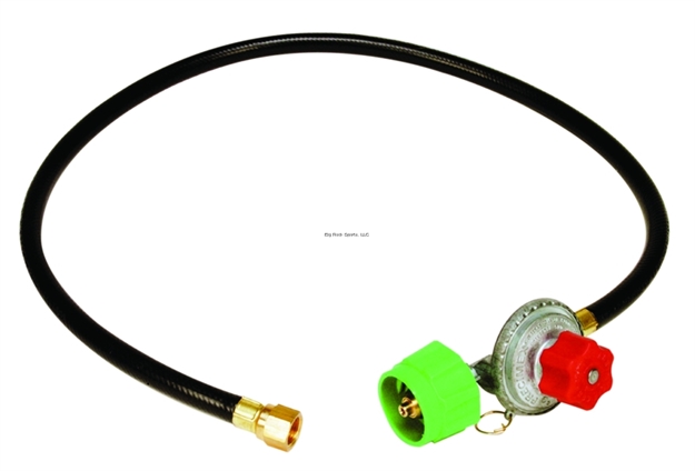 Picture of King Kooker High Pressure Adj Regulator & Hose Female Flare Swivel