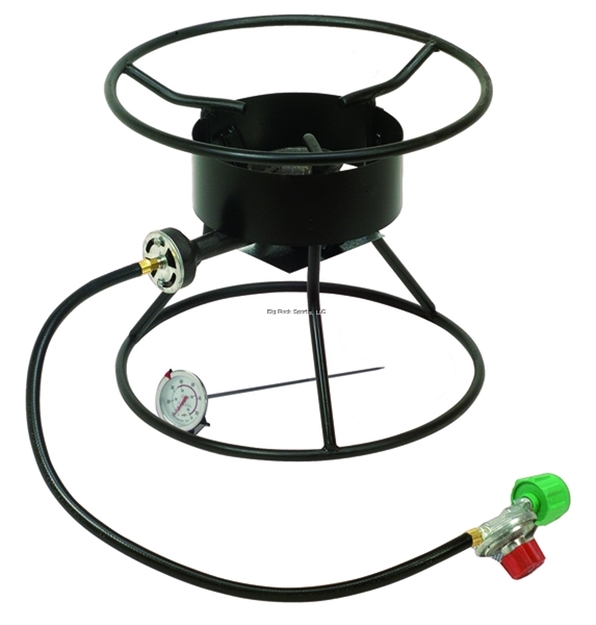 Picture of King Kooker Propane Outdoor Cooker Kit Portable 12" Welded 54,000 Btu Burner Only