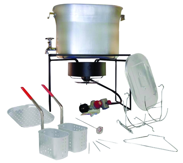 Picture of King Kooker Propane Outdoor Cooker Kit Rectangular 33,000 Btu