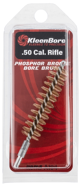 Picture of  Kleenbore A194 Bore Brush  50 Cal Rifle 8-32" Thread Phosphor Bronze Bristles 026249002810