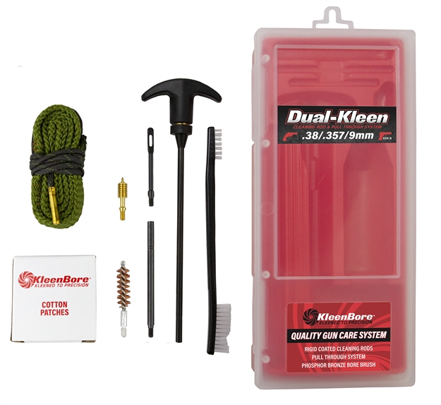 Picture of Kleenbore Kds9 Dual Kleen Rod & Pull Through Rope Cleaner .38/ .357/ 9Mm Handgun KDS-9 026249003428