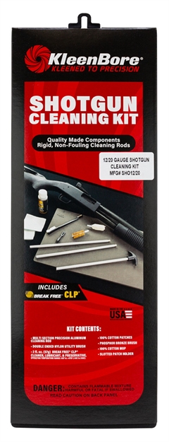 Picture of Kleenbore Sho1220 Classic Cleaning Kit 12 / 20 Gauge Shotgun SHO12/20 026249906507