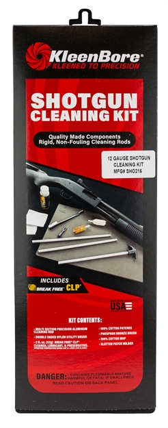 Picture of  Kleenbore Sho216 Classic Cleaning Kit 12 Gauge Shotgun 026249000212