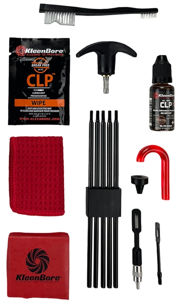 Picture of  Kleenbore Uk213 Universal Cleaning Kit .22 Cal-12 Gauge Handguns/Rifles/Shotguns
