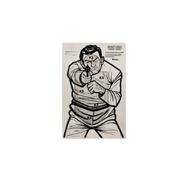 Picture of Kleen BR Target Bad Guy 23X35 100Pk